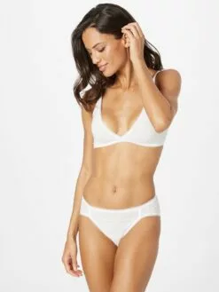 Sloggi Triangles Triangle Soutien-gorge Femme Blanc / Blanc Naturel -Magasin SloggiPas Cher 08cfbf5cd5092ea525f9f3233052f69c