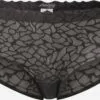 Sloggi Shortys Culotte Femme Noir