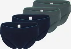 Sloggi Slips Slip EVER Airy Homme Bleu Marine / Vert Foncé