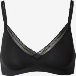 Sloggi Triangles Triangle Soutien-gorge Femme Noir