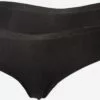 Sloggi Strings String ZERO Femme Noir