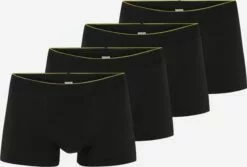 Sloggi Caleçons Boxers EVER Airy Homme Noir