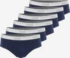 Sloggi Slips Regular Slip GO ABC Homme Bleu Foncé