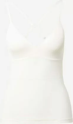 Sloggi Maillots Et Maillots De Corps Maillot De Corps Femme Blanc Naturel