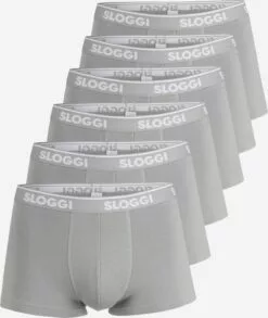 Sloggi Caleçons Regular Boxers Homme Gris