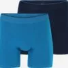 Sloggi Caleçons Boxers EVER Homme Bleu Marine / Azur