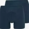 Sloggi Caleçons Boxers Homme Bleu Marine