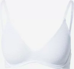 Sloggi Avec Armatures Triangle Soutien-gorge Femme Blanc