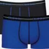 Sloggi Caleçons Boxers Homme Bleu Foncé / Noir