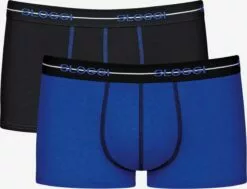 Sloggi Caleçons Boxers Homme Bleu Foncé / Noir