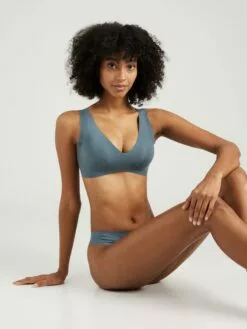 Sloggi Triangles Triangle Soutien-gorge Femme Bleu -Magasin SloggiPas Cher 816ae6905a8786f8790aca83d45bc357