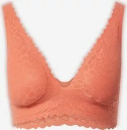 Sloggi Sans Armatures Soutien-gorge Invisible Soutien-gorge Zero Feel 2.0 Femme Orange Clair