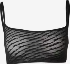 Sloggi Dessous Bustier Soutien-gorge ZERO Lacy Femme Noir