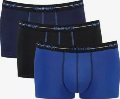Sloggi Caleçons Boxers Homme Bleu / Bleu Marine / Noir