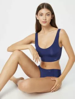 Sloggi Bustiers Regular Soutien-gorge Zero Feel Femme Bleu Foncé -Magasin SloggiPas Cher 9f4be5ee67a2e5aff3131eef42740c4c