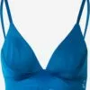 Sloggi Hauts De Bikinis Triangles Triangle Hauts De Bikini Femme Bleu