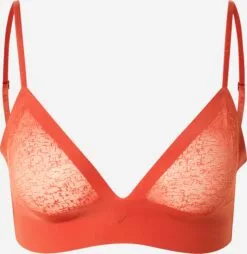 Sloggi Triangles Triangle Soutien-gorge Femme Orange Foncé