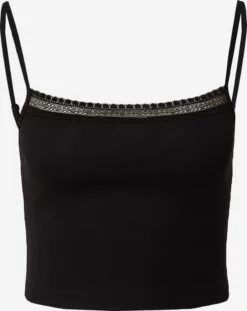 Sloggi Hauts De Pyjama Chemise De Nuit Femme Noir