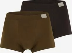 Sloggi Caleçons Boxers Homme Sépia / Brun Foncé