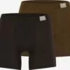 Sloggi Caleçons Boxers Homme Brun Foncé