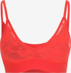 Sloggi Bustiers Bustier Soutien-gorge Femme Rouge Orangé