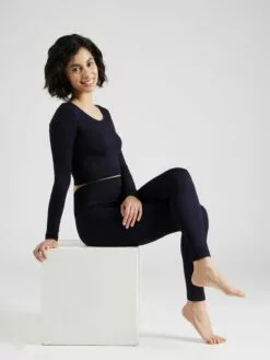 Sloggi T-shirts à Manches Longues T-shirt EVER Infused Femme Noir -Magasin SloggiPas Cher e6ef22eb04742e3b95b86e4b347fcf42